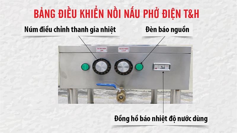 NỒI NẤU PHỞ ĐIỆN T&H 20 LÍT